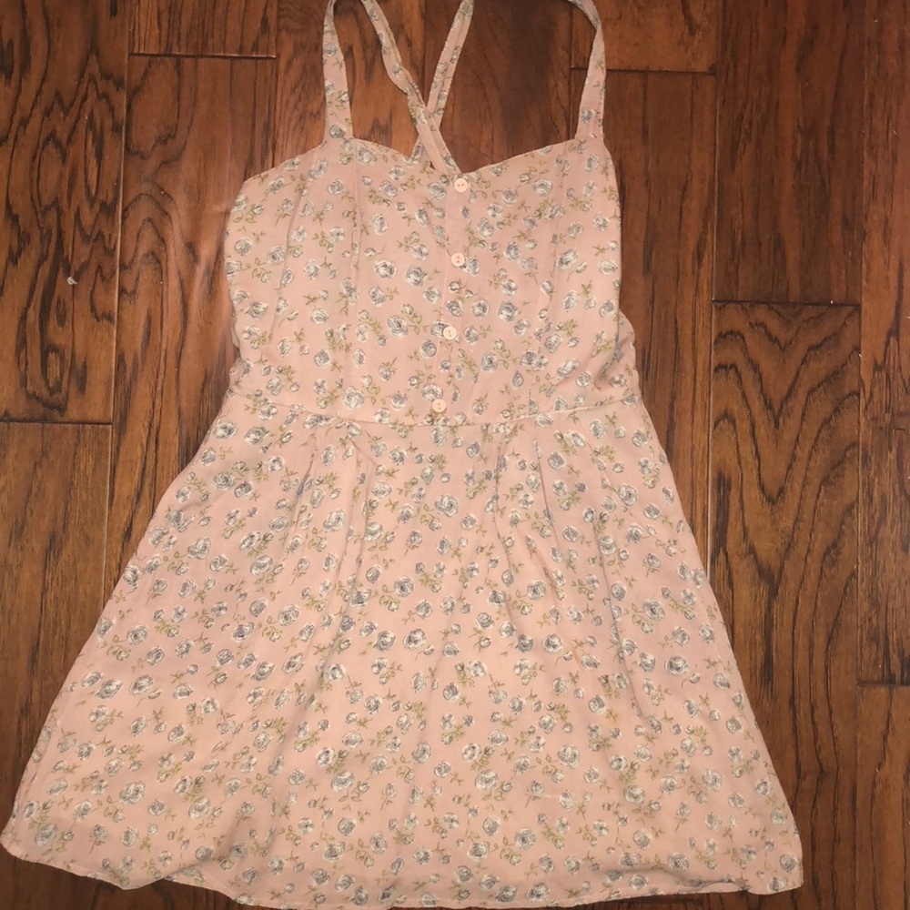 this dress has only been worn once.
